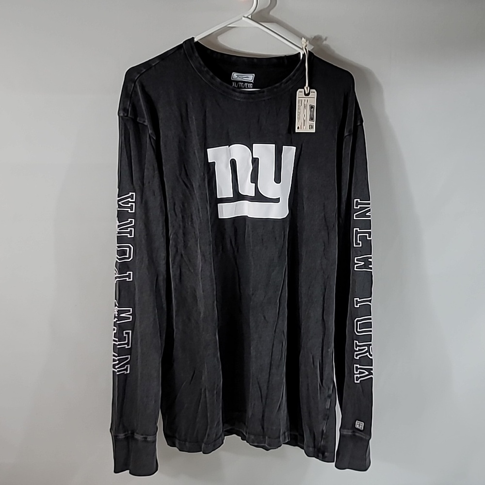 AE Tailgate New York Giants nfl long sleeve black xl shirt nwt nos discontinued